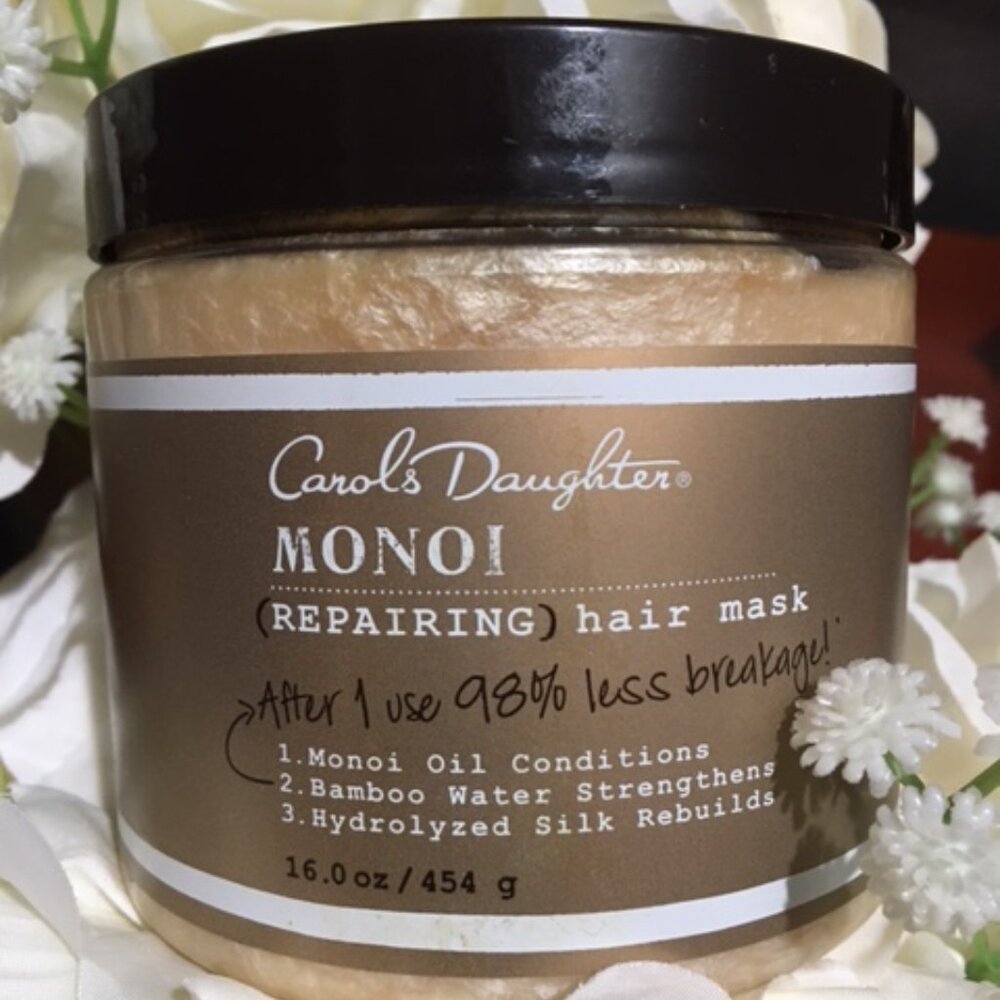 Introducing the Carol’s Daughter Monoi Repairing Hair Mask – 16 oz of pure devot